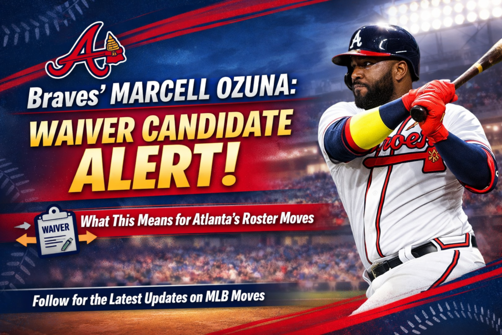 Braves Marcell Ozuna Waiver Candidate: What It Means for the Roster
