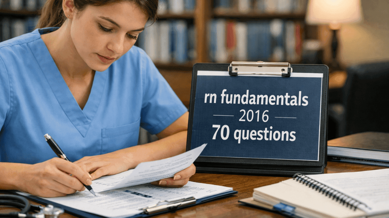 Mastering the RN Fundamentals 2016 70 Questions: Your Complete Study Guide