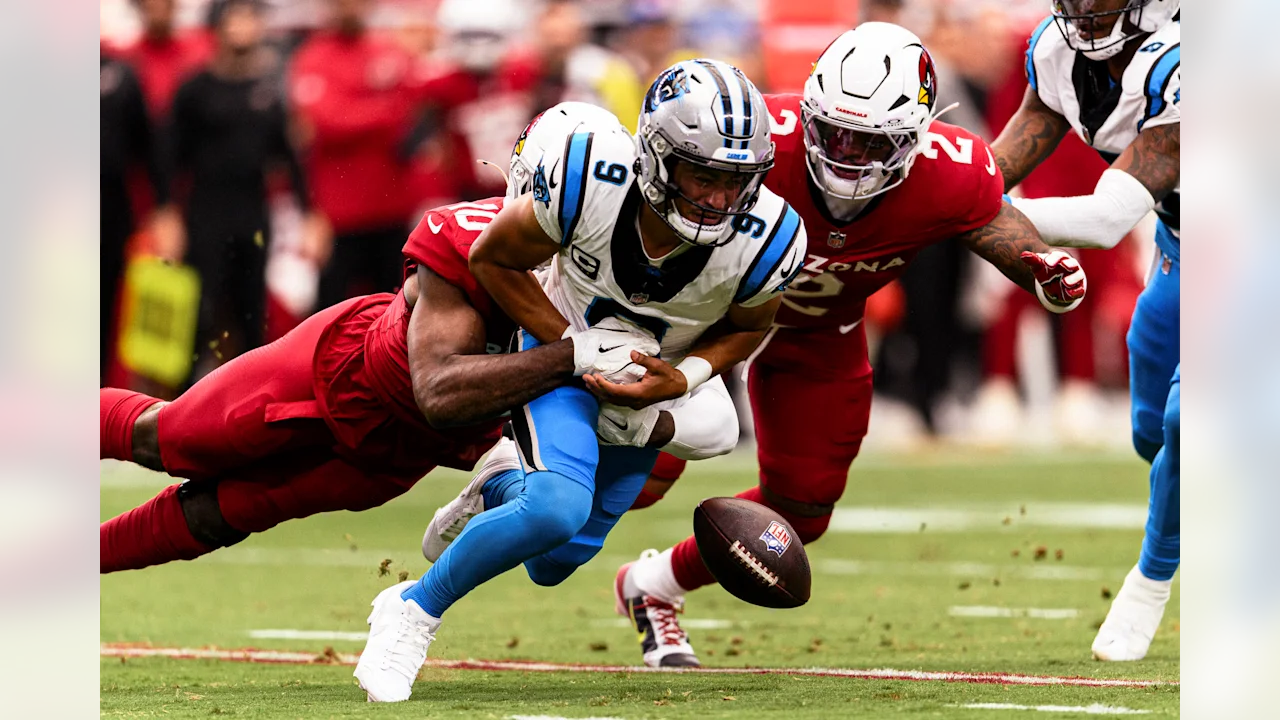 What is Carolina Panthers vs Arizona Cardinals Match Player Stats?