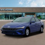 Blue Hyundai Elantra: A Stylish Sedan That Turns Heads